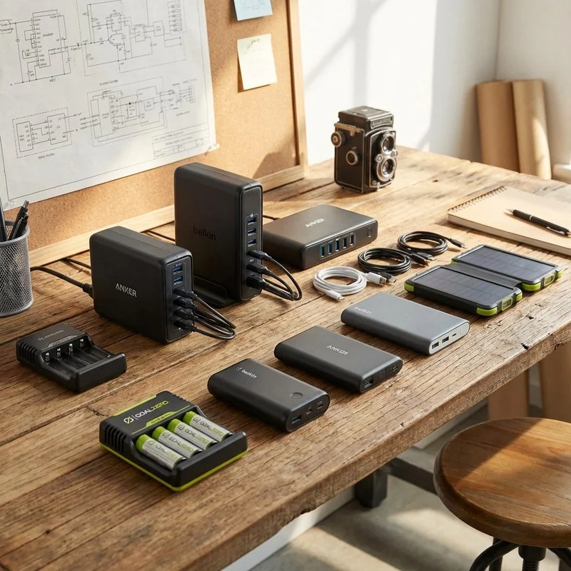 EBL充電器 複数本充電